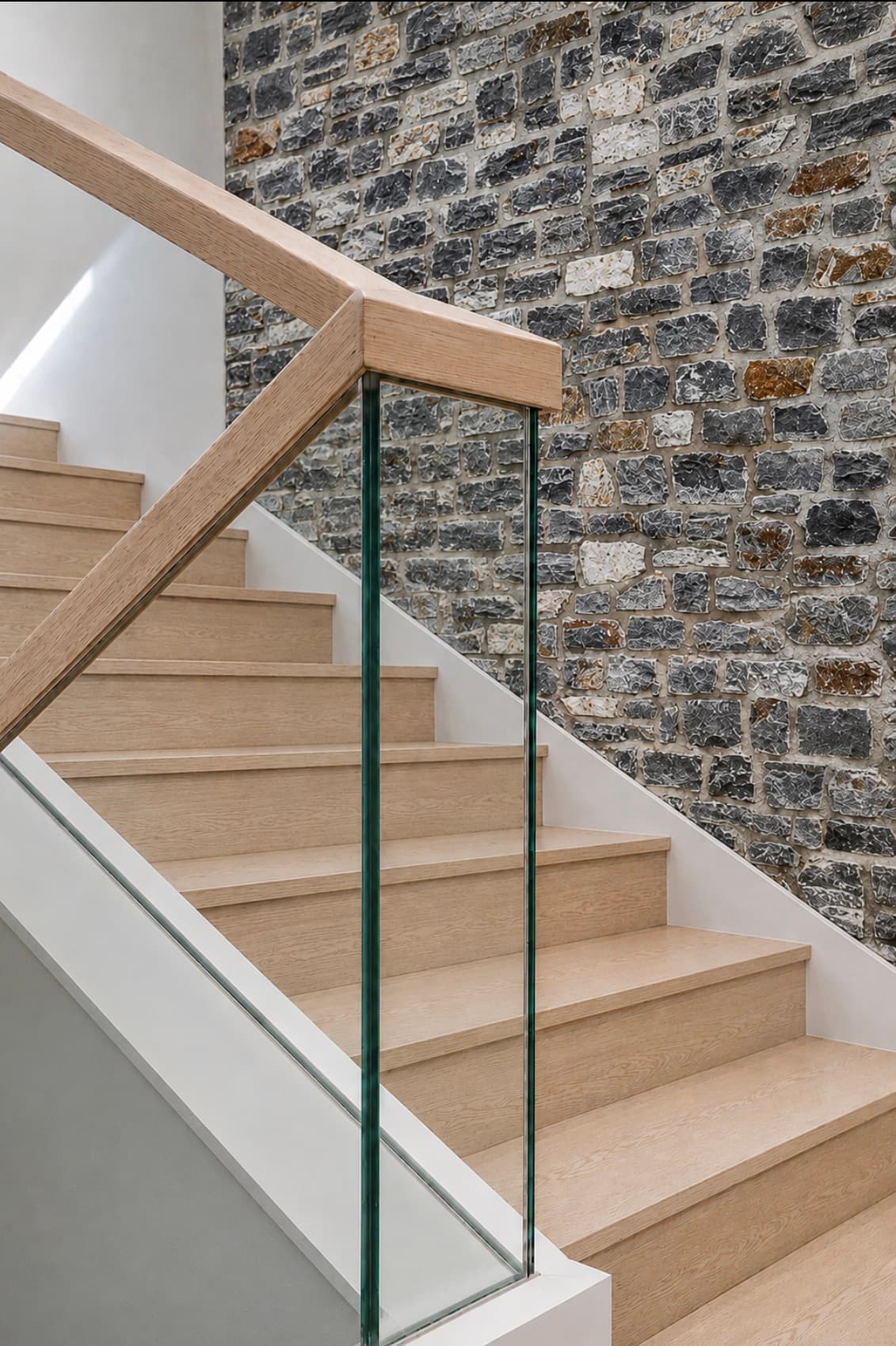 Installation d'escalier